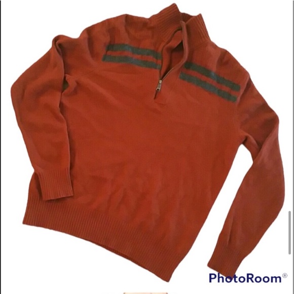 Banana Republic Other - Banana Republic  MEN’S FALL Merino wool sweater Pumpkin Spice Fall Autumn Winter